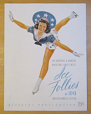 Original 1948 Shipstads & Johnson Ice Follies Program