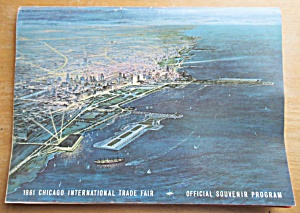 1961 Chicago International Trade Fair Souvenir Program