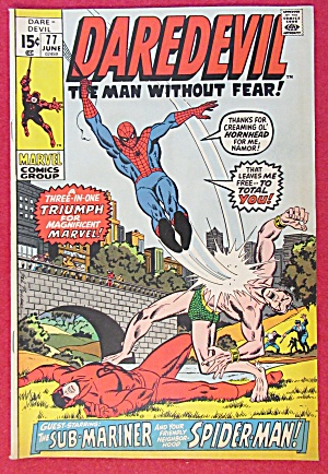 Daredevil Comic June 1971 And So Enters