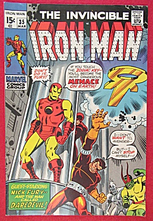 Invincible Iron Man Comic March 1971 Revenge