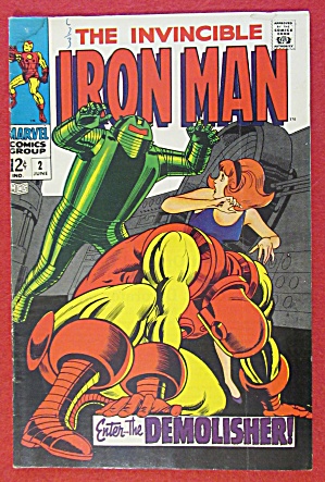 Invincible Iron Man Comic June 1968 Demolisher