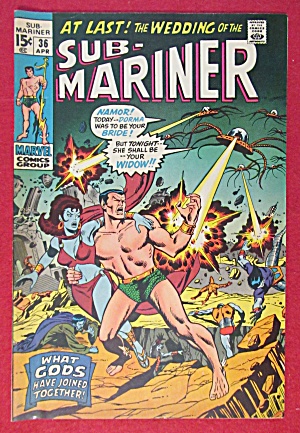 Sub Mariner Comic April 1971 What Gods Joined Together