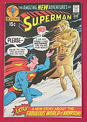 Superman Comic June 1971 Menace At 1000 Degrees