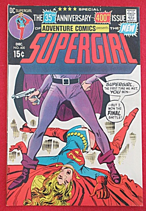 Supergirl Comic December 1970 Return Of Black Flame