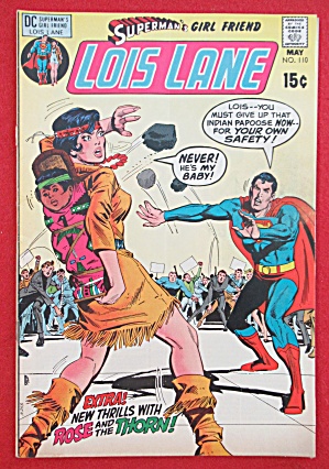 Superman's Lois Lane Comic May 1971 Indian Death