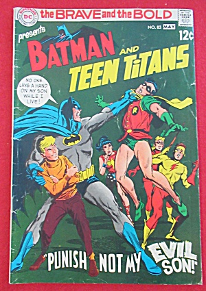 Batman & Teen Titans Comic May 1969 Evil Son