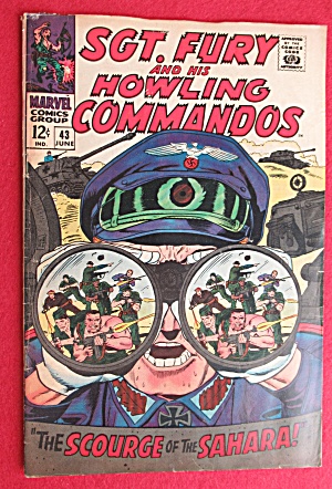 Sgt Fury & His Commandos Comic June 1967 Sahara