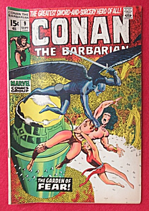Conan The Barbarian Comic September 1971 Fear
