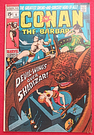 Conan The Barbarian Comic June 1971 Shadizar