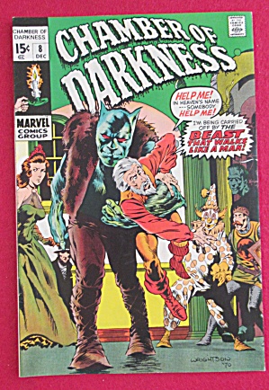 Chamber Of Darkness Comic December 1970 Invisible
