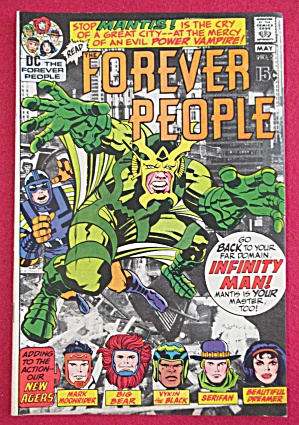 Forever People Comic May 1971 Super War