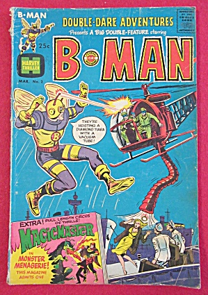 B-man Comic March 1963 Birth Of F - Bee - I
