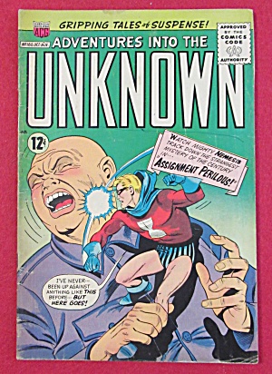Adventures Into The Unknown Comic October 1965