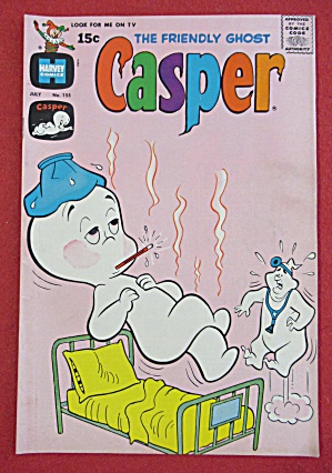 Casper The Friendly Ghost Comic July 1971 City Woes