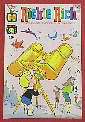 Richie Rich Comic July 1971 This Invisibility Belt