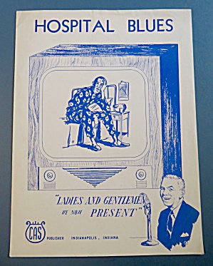 1954 Hospital Blues Sheet Music