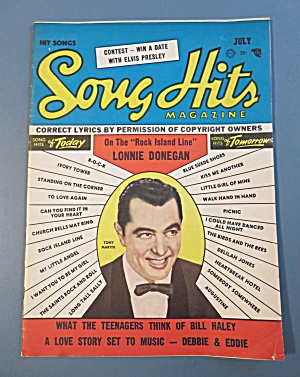 Song Hits Magazine July 1956 Tony Martin Cover