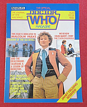 Doctor Who Magazine August 1984 Janet Fielding