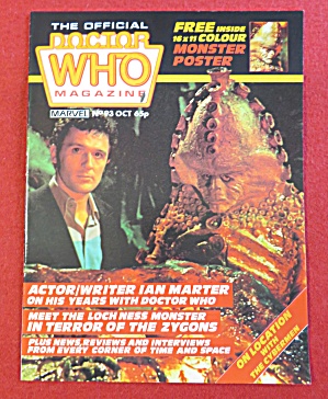 Doctor (Dr) Who Magazine October 1984 Monster
