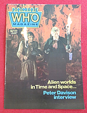 Doctor (Dr) Who Magazine November 1985 Peter Davison