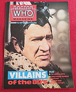 Doctor (Dr) Who Magazine February 1986
