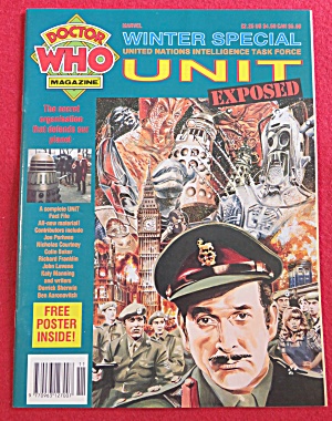 Doctor (Dr) Who Magazine Winter 1991