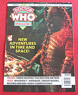 Doctor (Dr) Who Magazine March 13, 1991