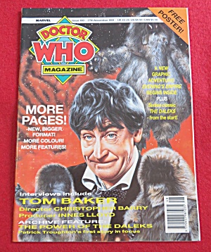 Doctor (Dr) Who Magazine November 27, 1991