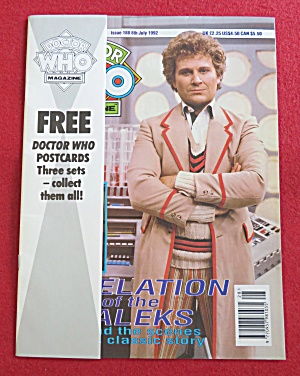 Doctor (Dr) Who Magazine July 8, 1992