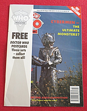 Doctor (Dr) Who Magazine August 5, 1992