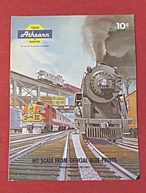 Athearn Model Railroad Train Catalog 1961 - 1962