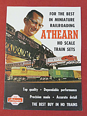 Athearn Model Railroad Train Catalog 1960's