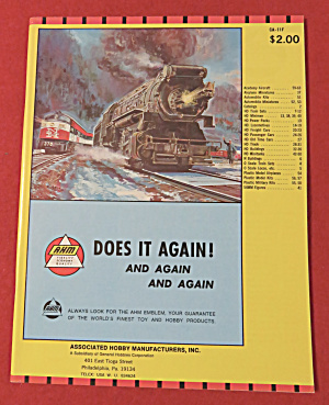 Ahm Model Railroad Catalog Supplement 1970's