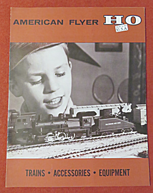 American Flyer Model Railroad Train Catalog 1960