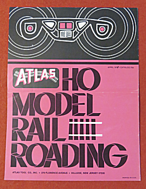 Atlas Model Railroad Train Catalog April 1971