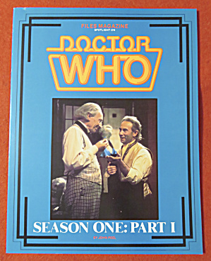 Doctor (Dr) Who Magazine 1986 Season One: Part 1