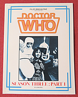 Doctor (Dr) Who Magazine 1986 Season Three: Part 1