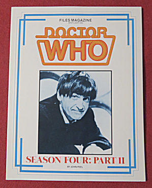 Doctor (Dr) Who Magazine 1986 Season Four: Part Ii