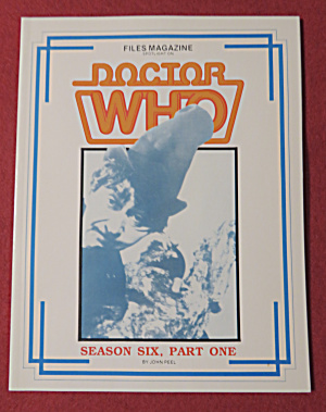Doctor (Dr) Who Magazine 1986 Season Six: Part 1