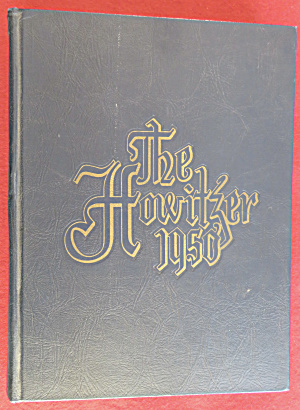 Original 1950 The Howitzer Us Military Academy Yearbook