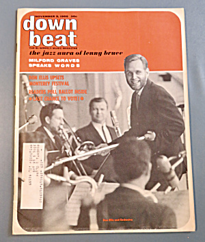 Downbeat Magazine November 3, 1966 Lenny Bruce