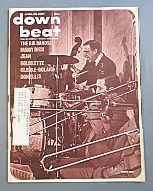 Downbeat Magazine April 20, 1967 The Big Bands