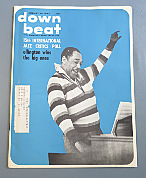 Downbeat Magazine August 24, 1967 Ellington Wins