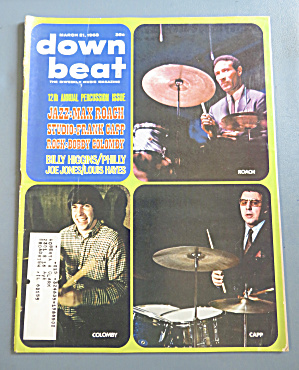 Downbeat Magazine March 21, 1968 12th Annual Percussion