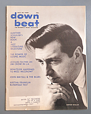 Downbeat Magazine May 30, 1968 Gunther Schuller Book