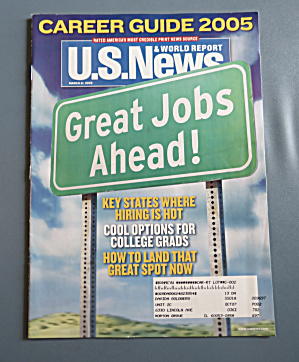 U.s. News & World Report Magazine March 21, 2005
