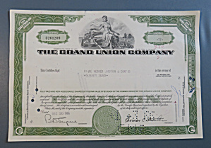 1965 The Grand Union Company Stock Certificate