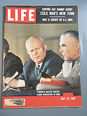 Life Magazine May 30, 1960 Cold War's New Turn