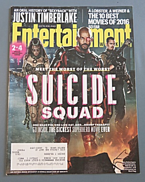 Entertainment Magazine July 15, 2016 Suicide Squad