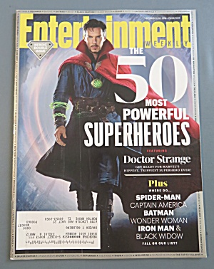 Entertainment Magazine October 21/28, 2016 Superheroes